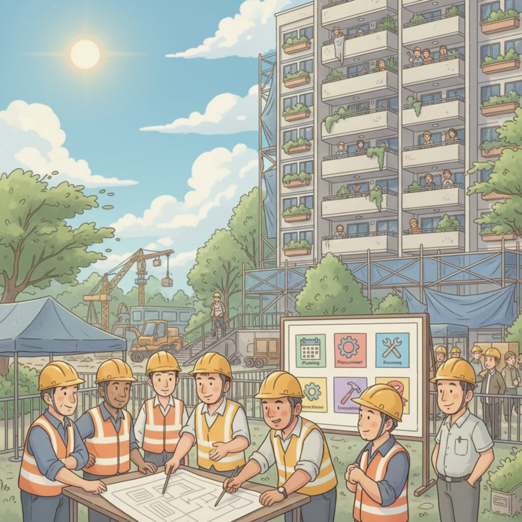 Comment organiser un chantier en copropriété?