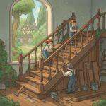 Comment rénover un escalier en bois abîmé?