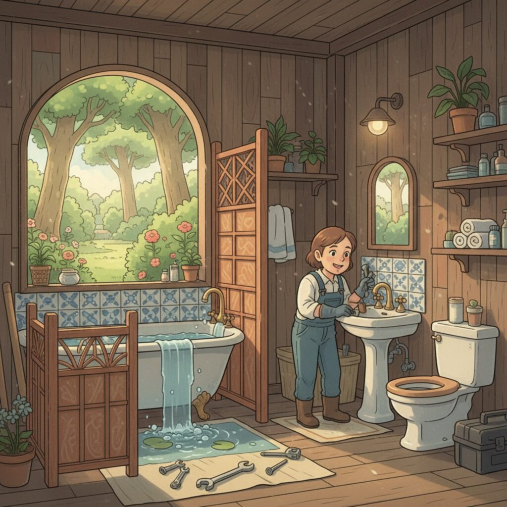 Peut-on installer une salle de bain dans un garage aménagé?