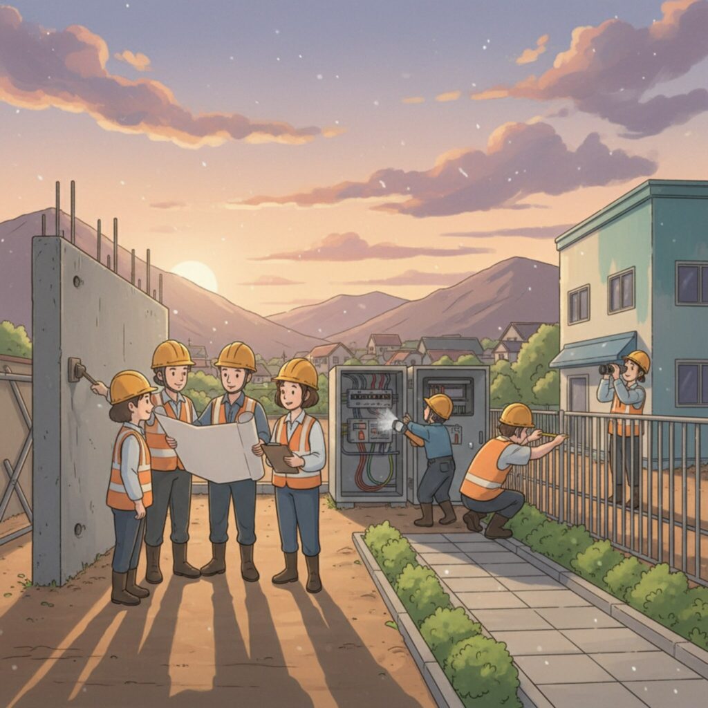 Quels sont les éléments à vérifier avant la réception du chantier?