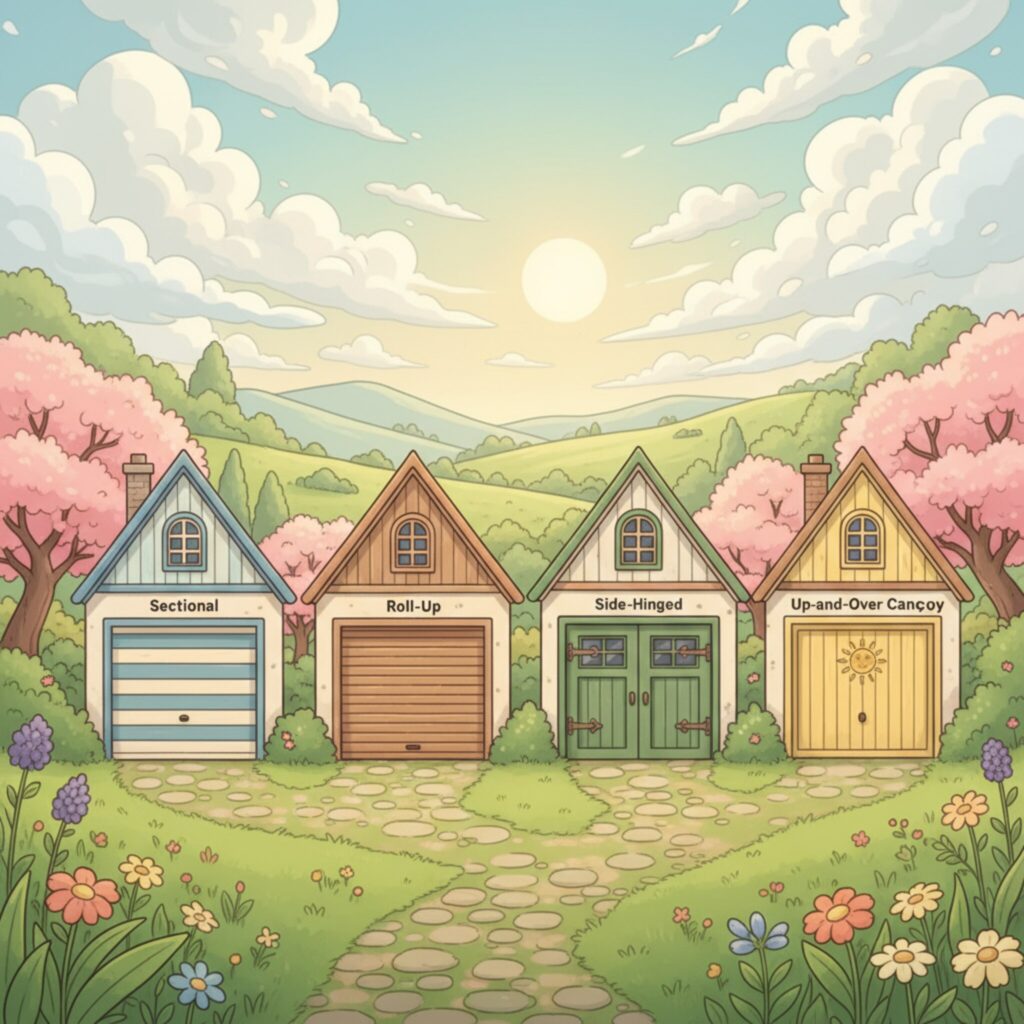 Quels sont les types de portes de garage?