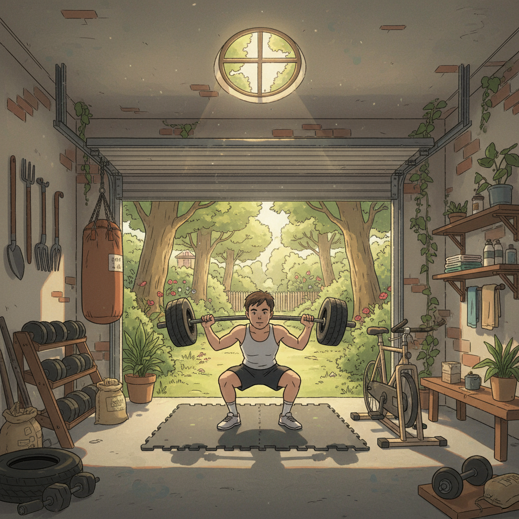 Comment aménager un garage pour le transformer en salle de sport?
