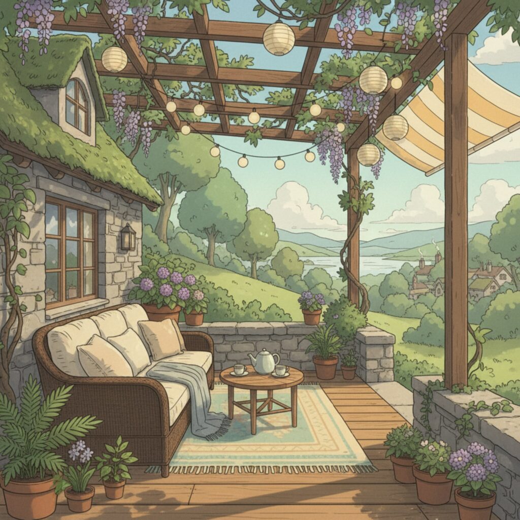Comment aménager une terrasse couverte?