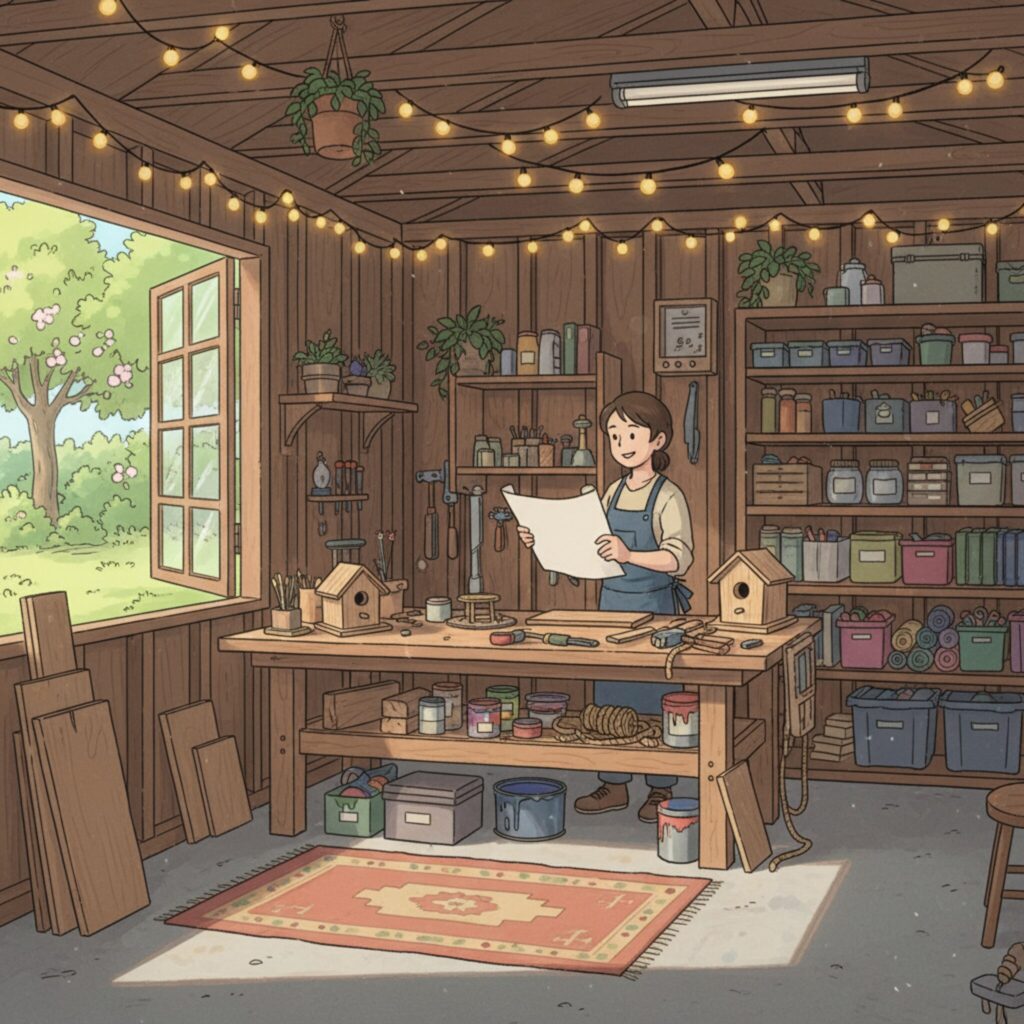 Comment créer un atelier de bricolage dans un garage?