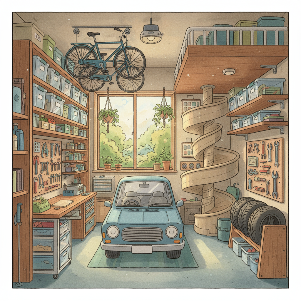 Comment optimiser l’espace dans un petit garage?