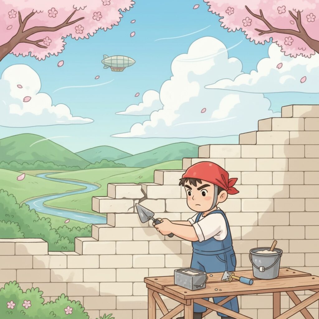 Comment réparer des fissures dans un mur lors d’un chantier?