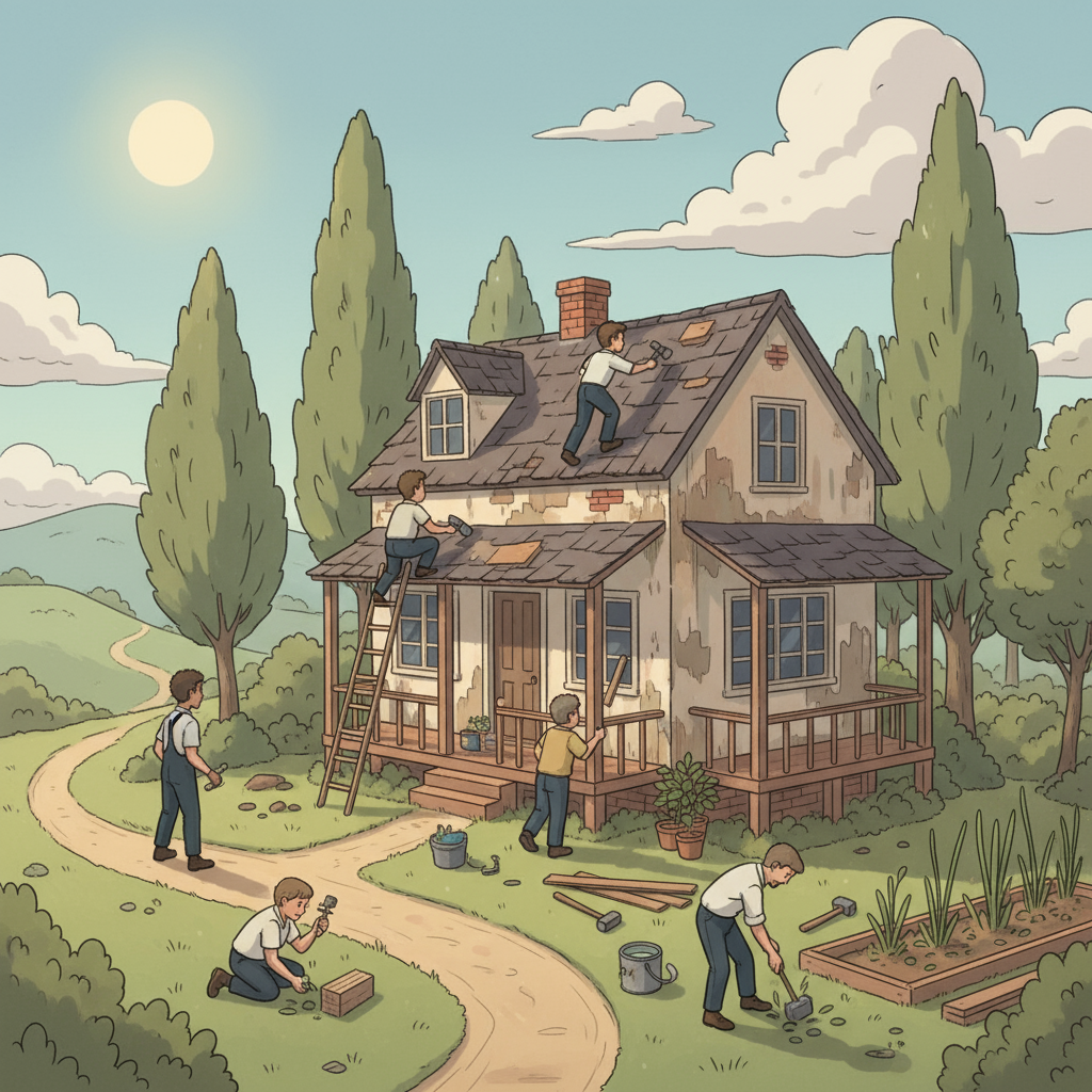 Peut-on rénover soi-même une maison ancienne?