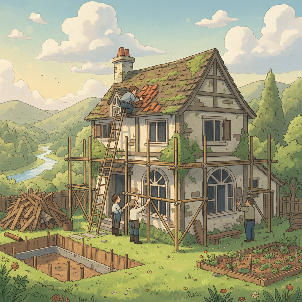 Quels travaux de rénovation sont indispensables dans une maison ancienne?