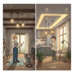 Comment prévoir un éclairage moderne en rénovation?