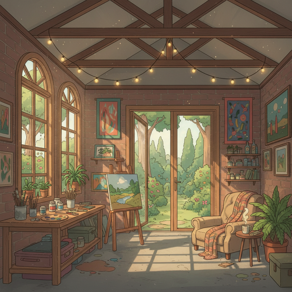 Comment aménager un garage pour y mettre un atelier de peinture?