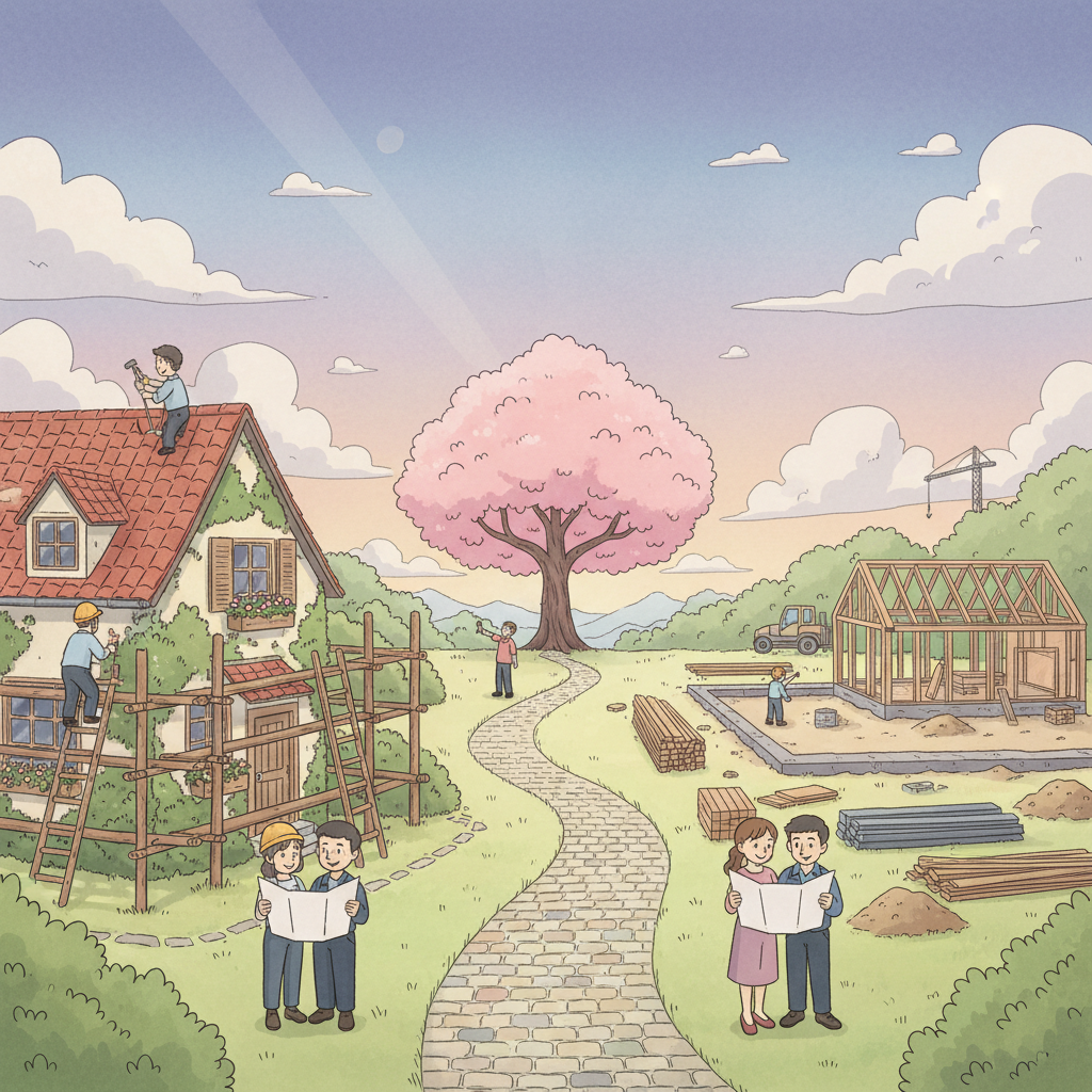 Comment choisir entre rénovation et construction neuve?