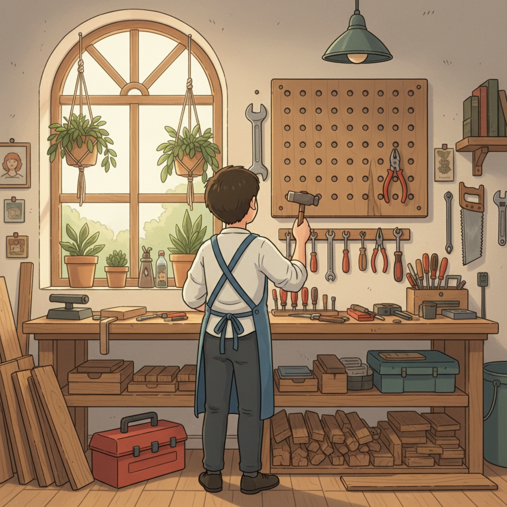 Comment créer un tableau d’outils mural?