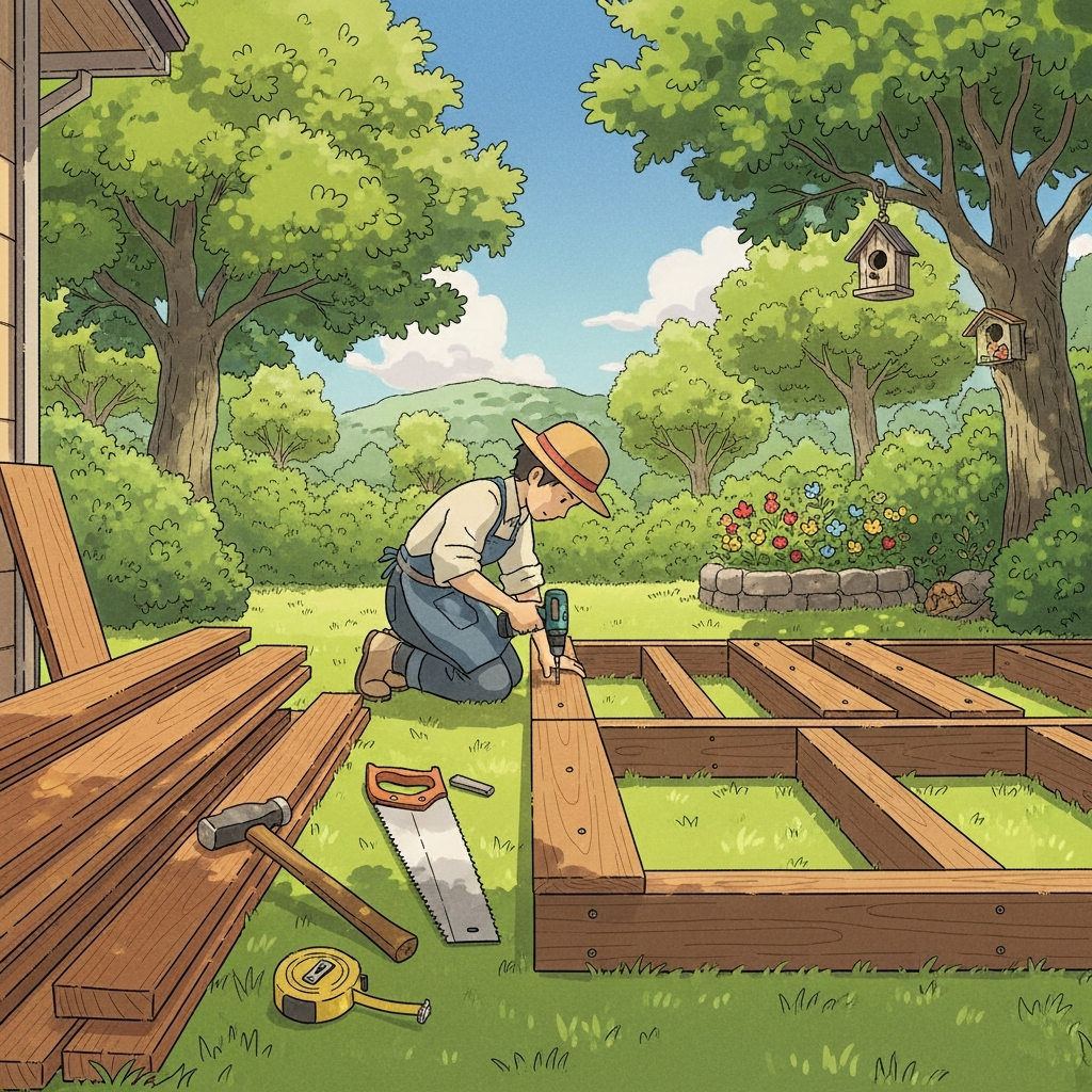 Comment aménager une terrasse en bois?