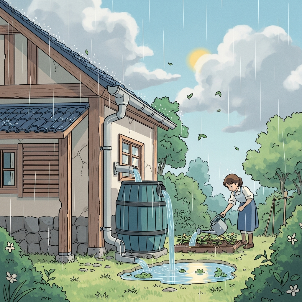 Comment installer un système de collecte des eaux de pluie?