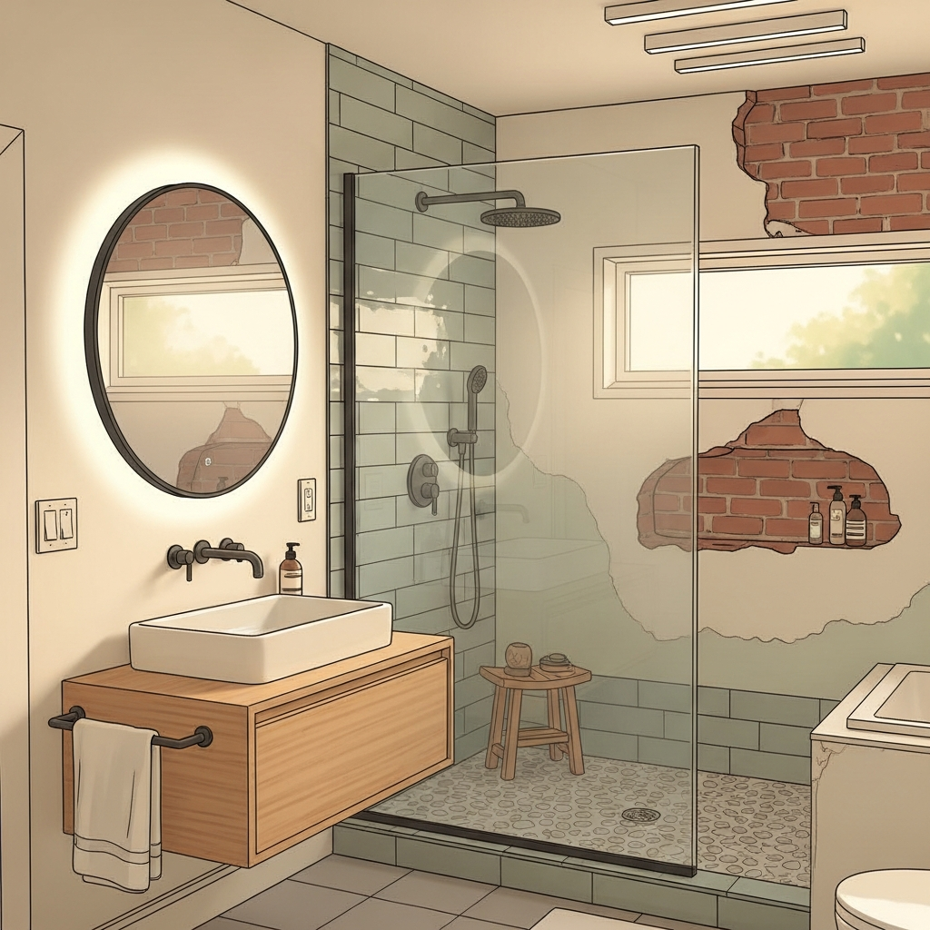 Comment moderniser une salle de bains pendant la rénovation?