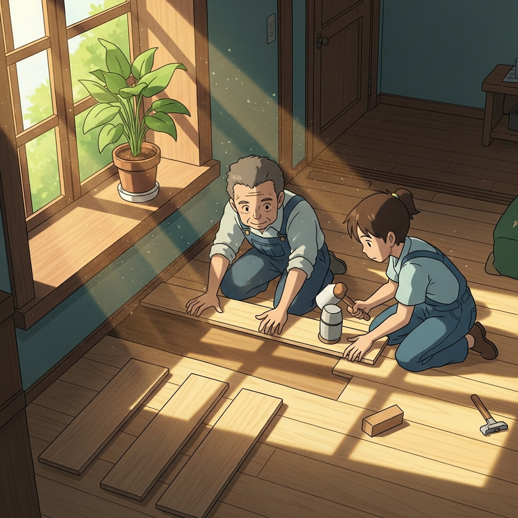 Comment poser un parquet flottant?