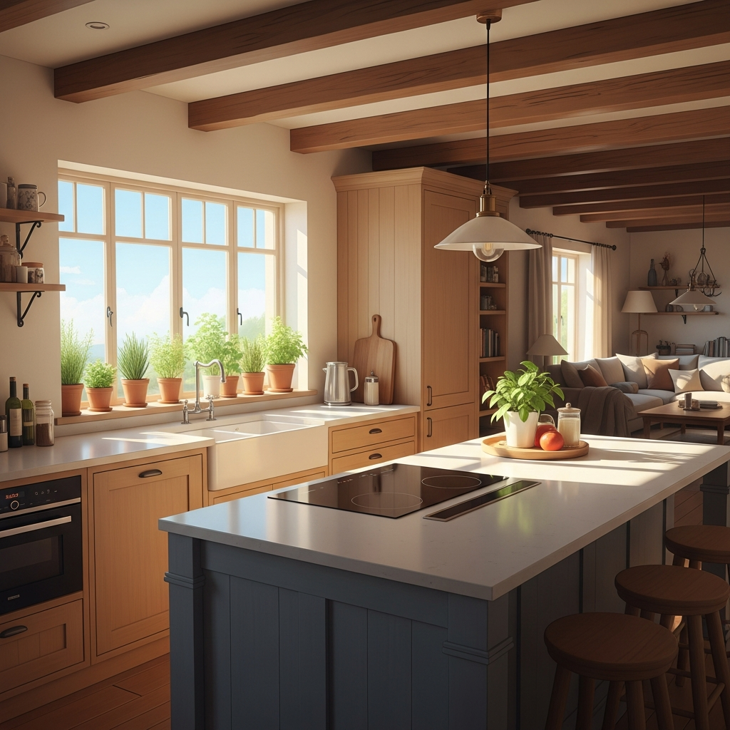 Quels conseils pour aménager une cuisine ouverte?