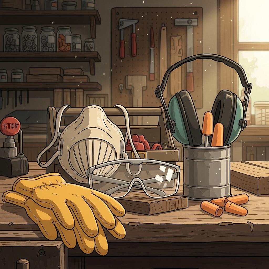 Quels sont les outils de sécurité pour le bricolage?