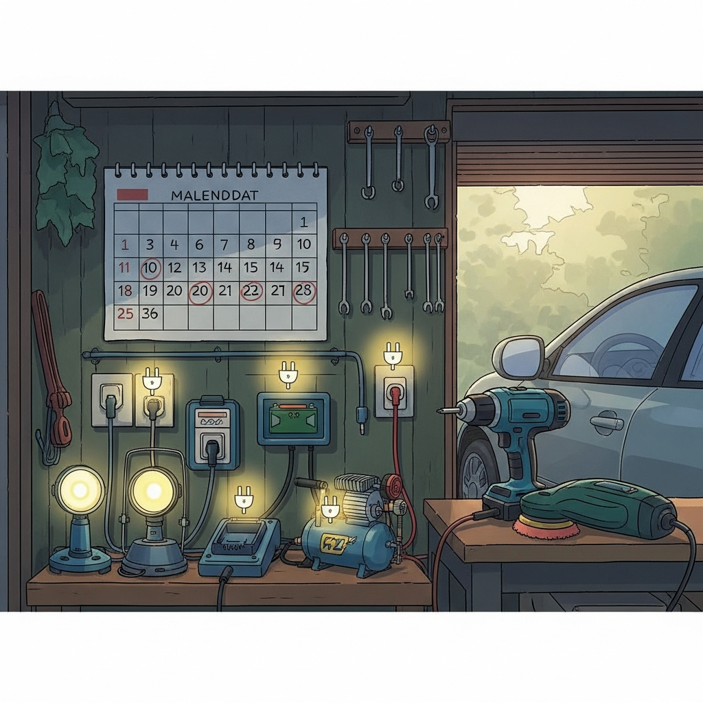 Comment anticiper les besoins en électricité dans un garage?