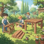 Comment construire une table de jardin en bois?
