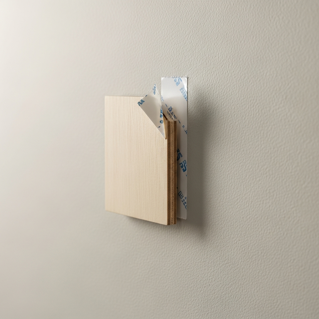 Comment fixer des matériaux légers au mur?