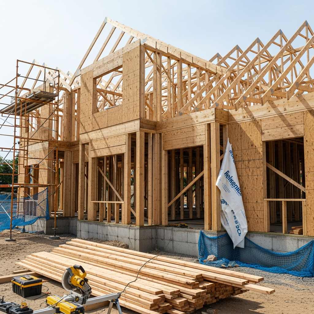 Peut-on habiter dans une maison en chantier?