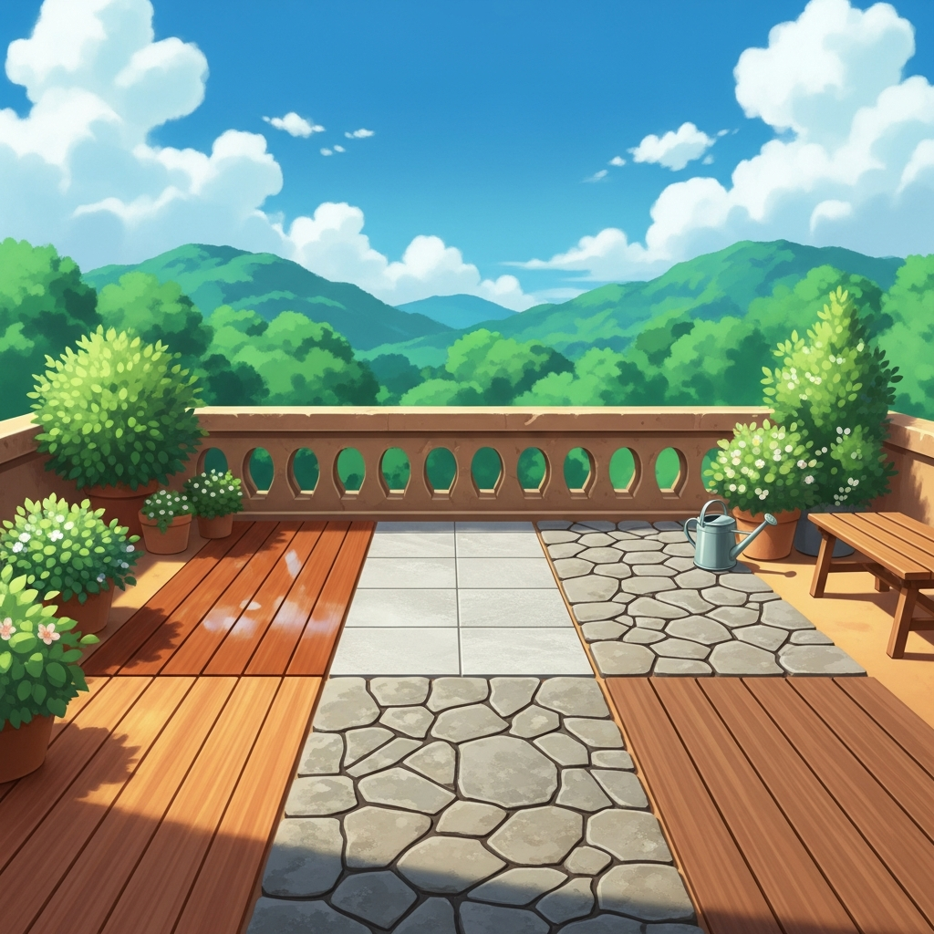 Quels matériaux pour une terrasse durable?