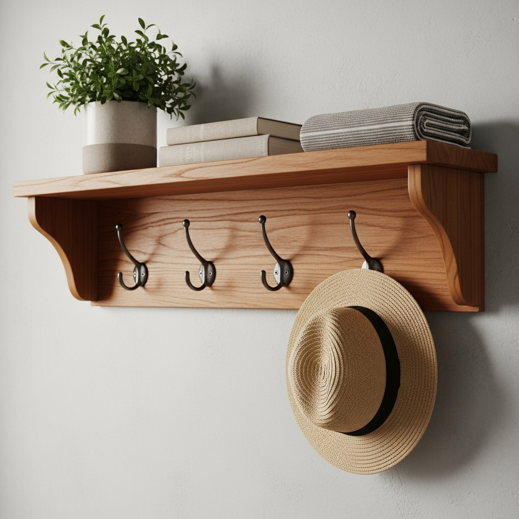 Comment bricoler une étagère avec crochets?