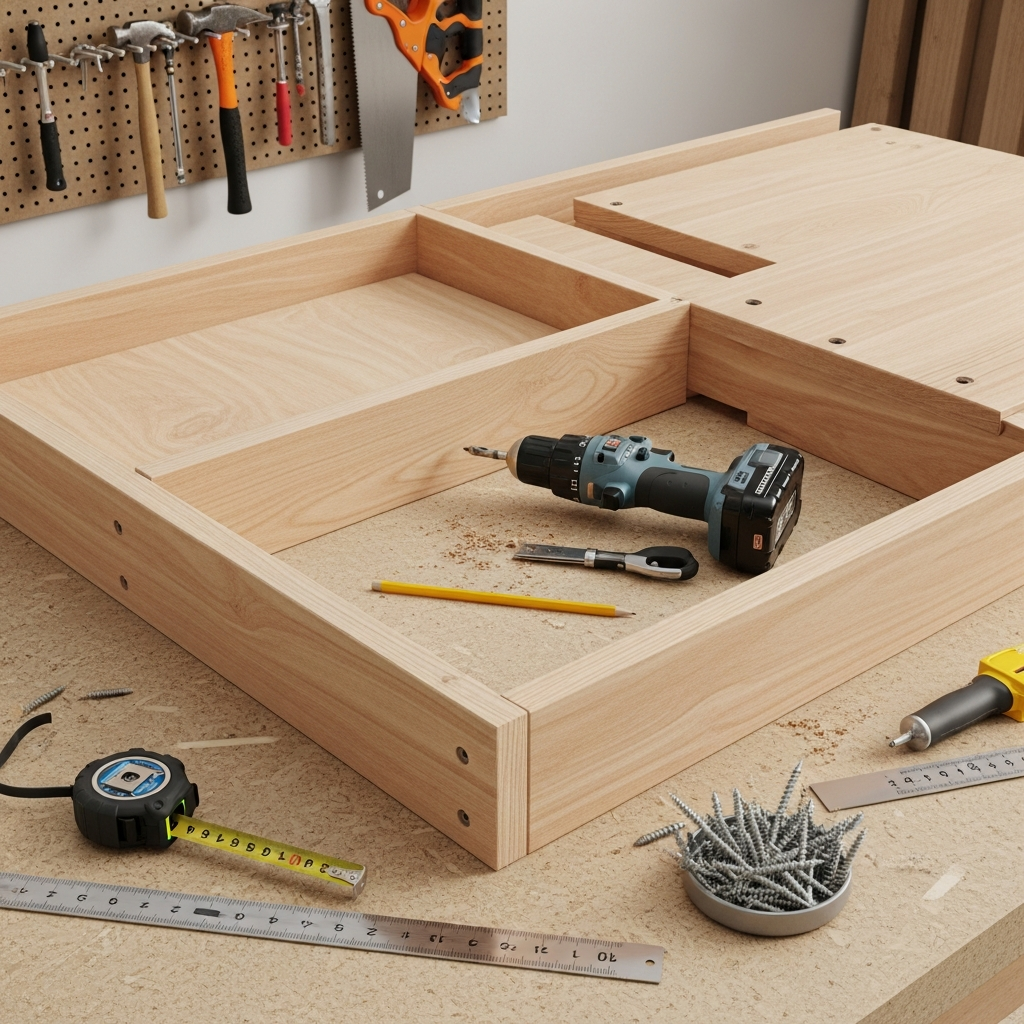 Comment bricoler une table d'atelier?