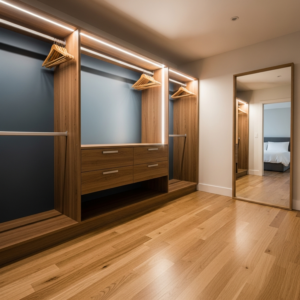 Comment organiser un dressing dans une chambre?
