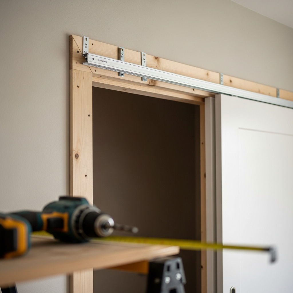 Comment réaliser une porte de placard coulissante?