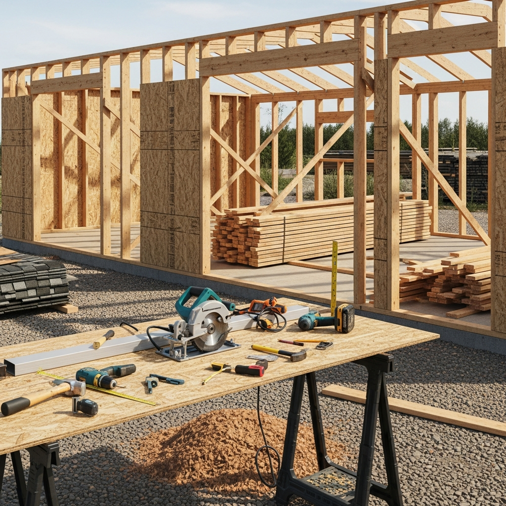 Peut-on construire un garage en bois soi-même?