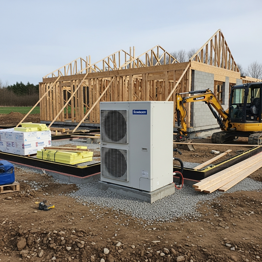 Peut-on installer une pompe à chaleur dans une maison neuve?