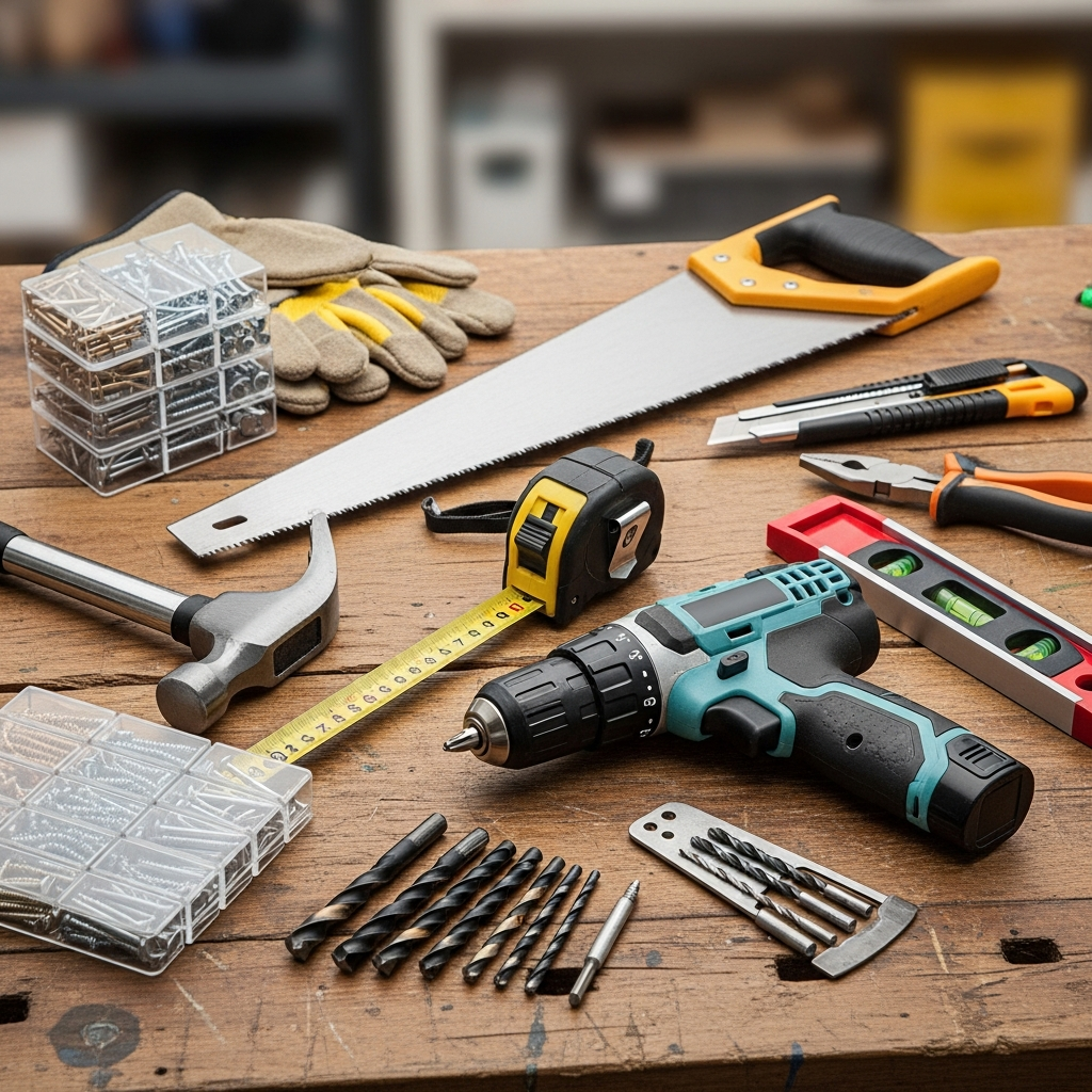 Quels sont les outils indispensables pour débuter le bricolage?