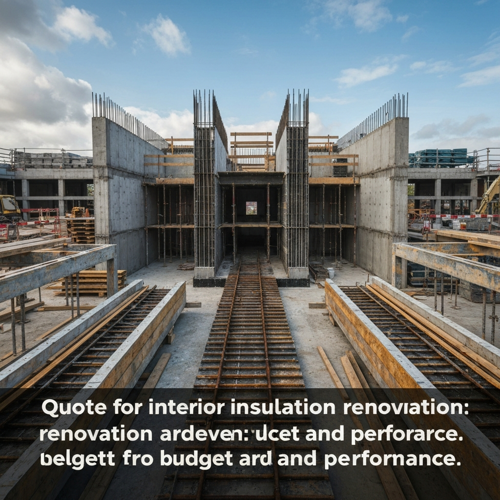 Devis pour la rénovation de l’isolation intérieure : budget et performance