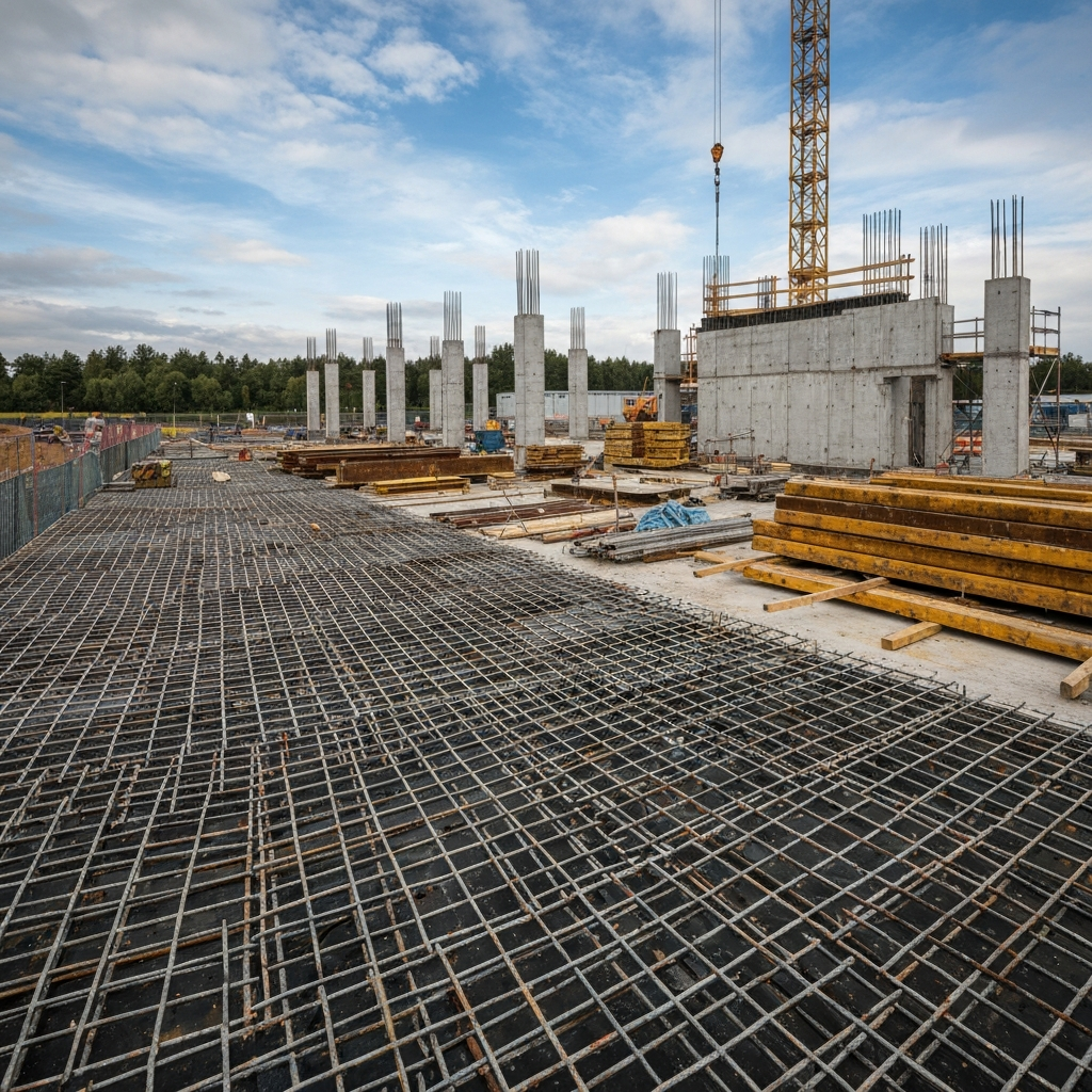 Devis pour la rénovation d'une charpente industrielle : estimation